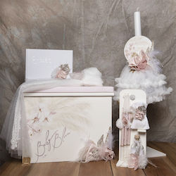 Baby Bloom Baptism Set with Theme Flowers 8pcs