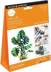 Daler Rowney Activity Botanical Σετ Ζωγραφικής 12τμχ