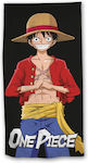 Aymax One Piece Luffy Kinder-Strandtuch Mehrfarbig 140x70cm