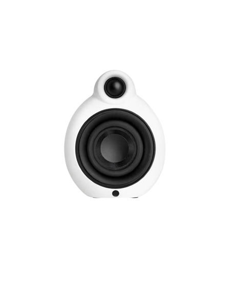 ScanDyna smallpodspeaker white✖️2 Scandyna Podspeakers MicroPod SE MKII Pereche Boxe Hi-Fi Bookself