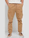 FBM007-03402 Trousers Cargo in Regular Fit Vintage Beige