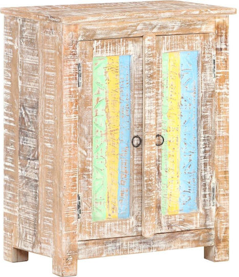 Μπουφές από Μασίφ Ξύλο Πολύχρωμο 61x35x76cm