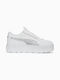 Puma Karmen Rebelle Femei Flatforms Sneakers Albe