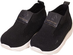 Babywalker Black Baptism Sneakers