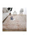 My Home Luxury Anti-slip Rug Rectangular Shaggy Beige