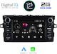 Digital IQ Car Audio System for Toyota Auris 2007-2012 (Bluetooth/USB/AUX/WiFi/GPS/Apple-Carplay/CD) with Touch Screen 7"