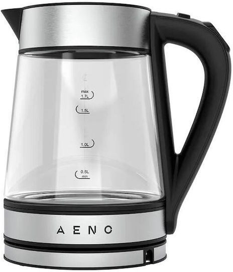 AENO EK1S Βραστήρας 1.7lt 2200W Ασημί