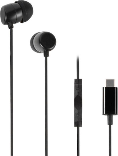 61752 Безжични Стерео с жак USB-C Черен