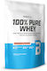 Biotech USA 100% Pure Whey With Concentrate, Isolate, Glutamine & BCAAs Whey Protein Gluten Free with Flavor Strawberry 1kg
