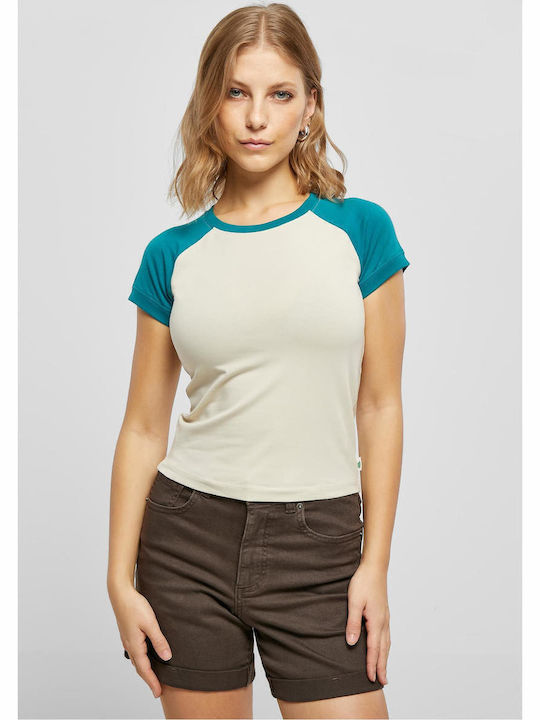 Urban Classics Γυναικείο T-shirt Soft Sea Grass...