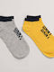 Gant Bărbați Șosete Grey/Yellow 2Pachet