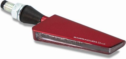 Barracuda Φλας Μοτοσυκλέτας Κόκκινα LED 2τμχ