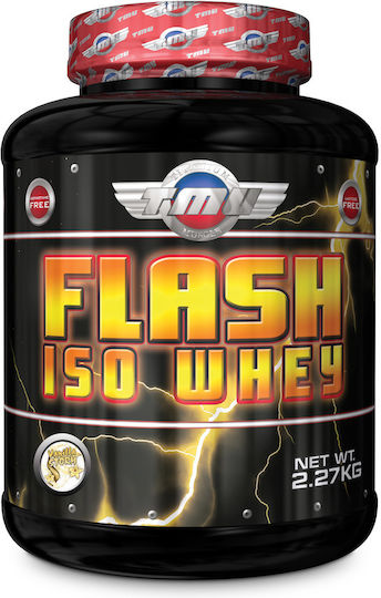 Titanium Muscle Usa Flash Iso Whey Πρωτεΐνη Ορού Γάλακτος Χωρίς Λακτόζη με Γεύση Βανίλια 2.27kg