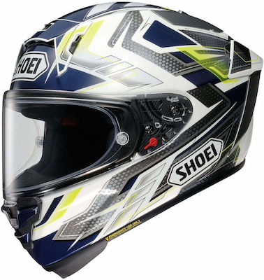 Shoei X-SPR Pro Full Face Helmet ECE 22.06 1450gr Escalate TC-2 01SPRPETC2-S