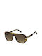 Marc Jacobs Sonnenbrillen mit Braun Schildkröte Rahmen und Braun Linse MARC 636/S 086/HA