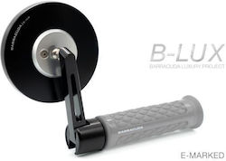 Barracuda Καθρέπτες Μοτοσυκλέτας Skin S-Bar End B-Lux Μαύρο 2τμχ Barracuda Καθρέπτες Μοτοσυκλέτας Skin S-Bar End B-Lux Μαύρο 2τμχ