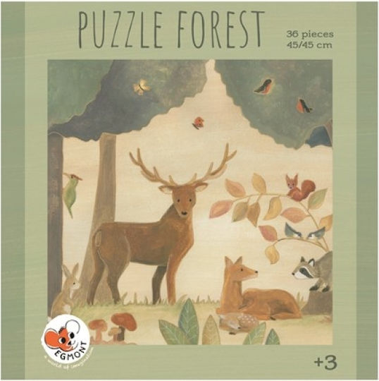 Kinderpuzzle Wald für 3+ Jahre alt+ Jahre 36pcs Egmont