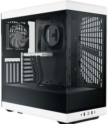 HYTE Y40 Gaming Midi Tower Κουτί Υπολογιστή με Πλαϊνό Παράθυρο Λευκό