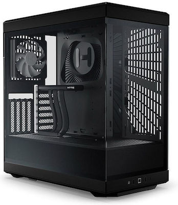 HYTE Y40 Gaming Midi Tower Computer Case with Window Panel Black