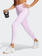 Adidas Essentials 3-Stripes Women's Cropped Training Legging High Waisted Purple