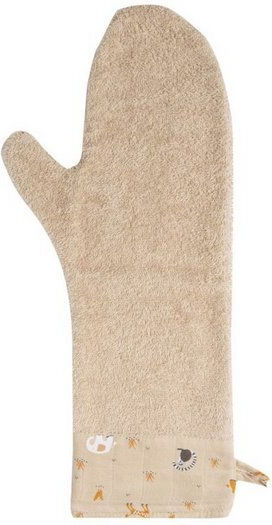 Bebejou Baby Bath Glove XL Steppe Beige