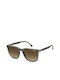 Carrera Men's Sunglasses with Gray Plastic Frame and Brown Lens 300/S KB7/HA