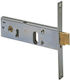 Cisa Recessed Lock with Cylinder and Center 70mm Silver