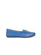 Ralph Lauren Leather Women's Moccasins in Blue Color