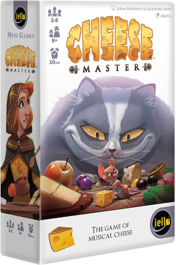 Επιτραπέζιο Παιχνίδι Cheese Master για 2-8 Παίκτες 8+ Ετών (EN) Iello