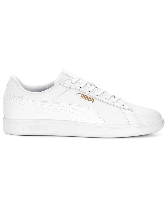 Puma Smash 3.0 Ανδρικά Sneakers Λευκά