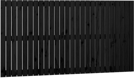 vidaXL Wooden Bed Headboard Black 166x90cm