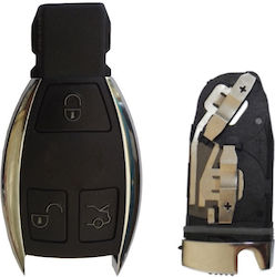 Remote Control Shell with 3 Buttons for Mercedes Benz