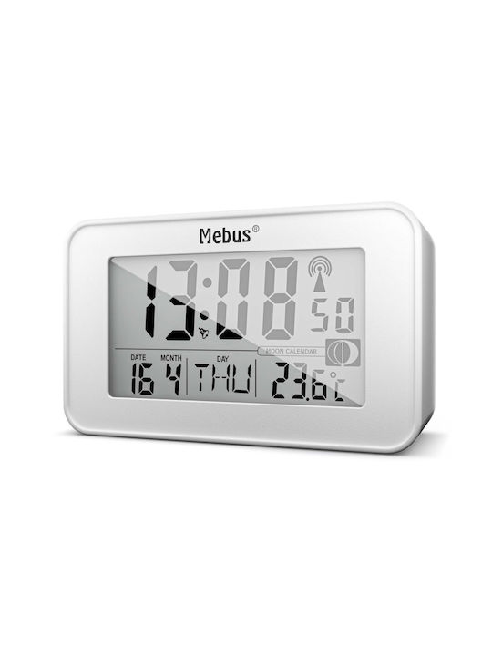 Mebus Ψηφιακό Ρολόι Επιτραπέζιο με Ξυπνητήρι Funk 51461