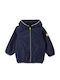 Kids' Casual Jacket Short with Hood Blue