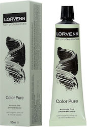 Lorvenn Цвят Pure Боя За Коса Без Амоняк 8.11 С...