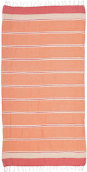 Inart Strandtuch Baumwoll Pareo Orange Inart Strandtuch Baumwoll Pareo Orange