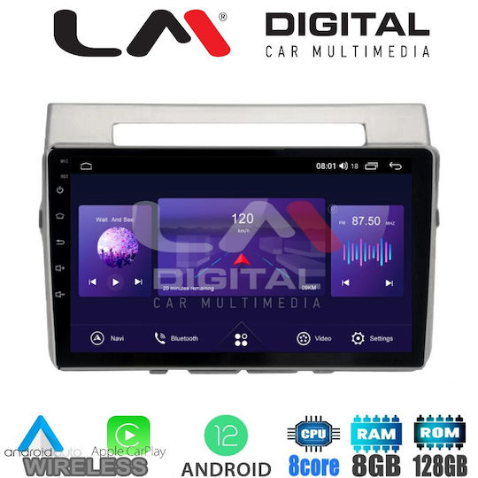 LM Digital Car Audio System for Toyota Corolla Verso / Verso / Corolla 2003-2009 (Bluetooth/USB/WiFi/GPS/Apple-Carplay/Android-Auto) with Touch Screen 9"