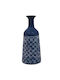 Fylliana Decorative Vase Blue 20x20x49cm