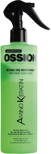 Morfose Ossion Amino Keratin Leave In Conditioner Αναδόμησης/Θρέψης για Όλους τους Τύπους Μαλλιών 400ml