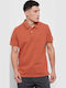 FBM007-00111 Polo Short Sleeve Blouse Terracota