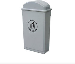 Delta Cleaning Plastic Waste Bin 90lt Gray