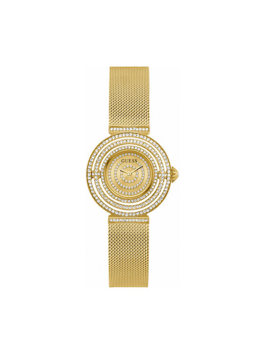 Guess Dream Uhr mit Gold Metallarmband