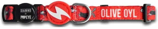 Dashi Olive Oyl Cat Collar Red