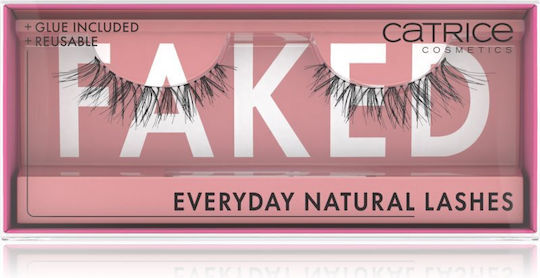 Catrice Cosmetics False Eyelashes Everyday Natural Black with Glue