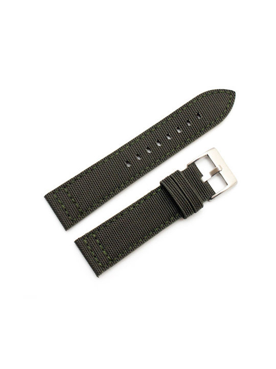 Diloy Straps Leather Strap Khaki 22mm