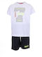 Energiers Kids Set with Shorts Summer 2pcs White