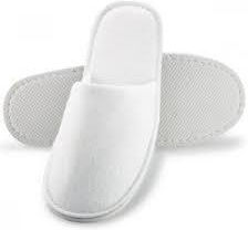 Strom Eco Disposable Terry Slippers 1 Pair Hotel White