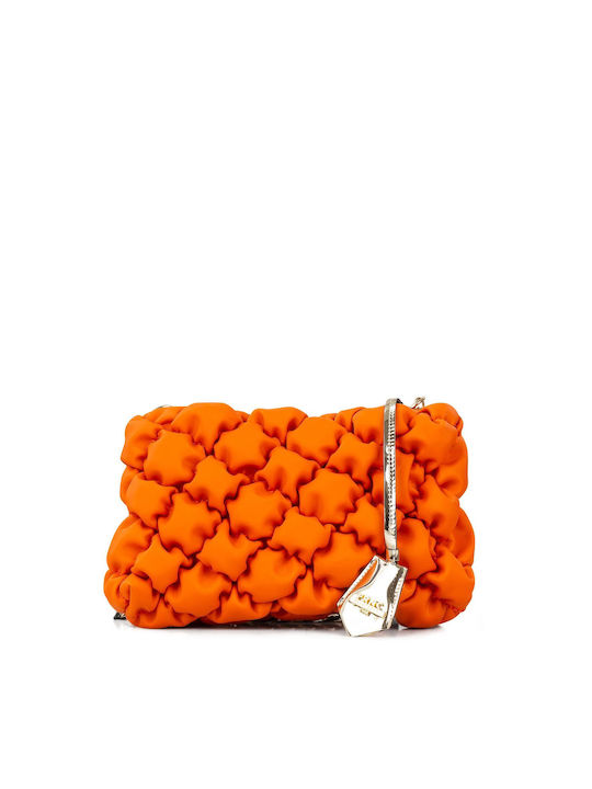 FRNC Γυναικεία Τσάντα Ώμου Πορτοκαλί