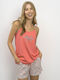 Vamp Summer Women's Pyjama Set Cotton Fuchsia