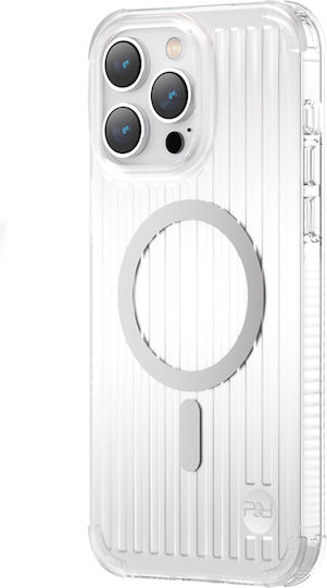 Kingxbar Go Out Back Cover Σιλικόνης 0.3mm Silver (iPhone 14)